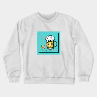 kawaii Shot & Beer Crewneck Sweatshirt